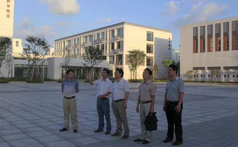 周达军书记视察元培学院新校区