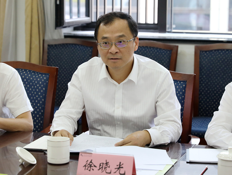 市委常委,组织部长徐晓光一行来校调研人才工作-绍兴