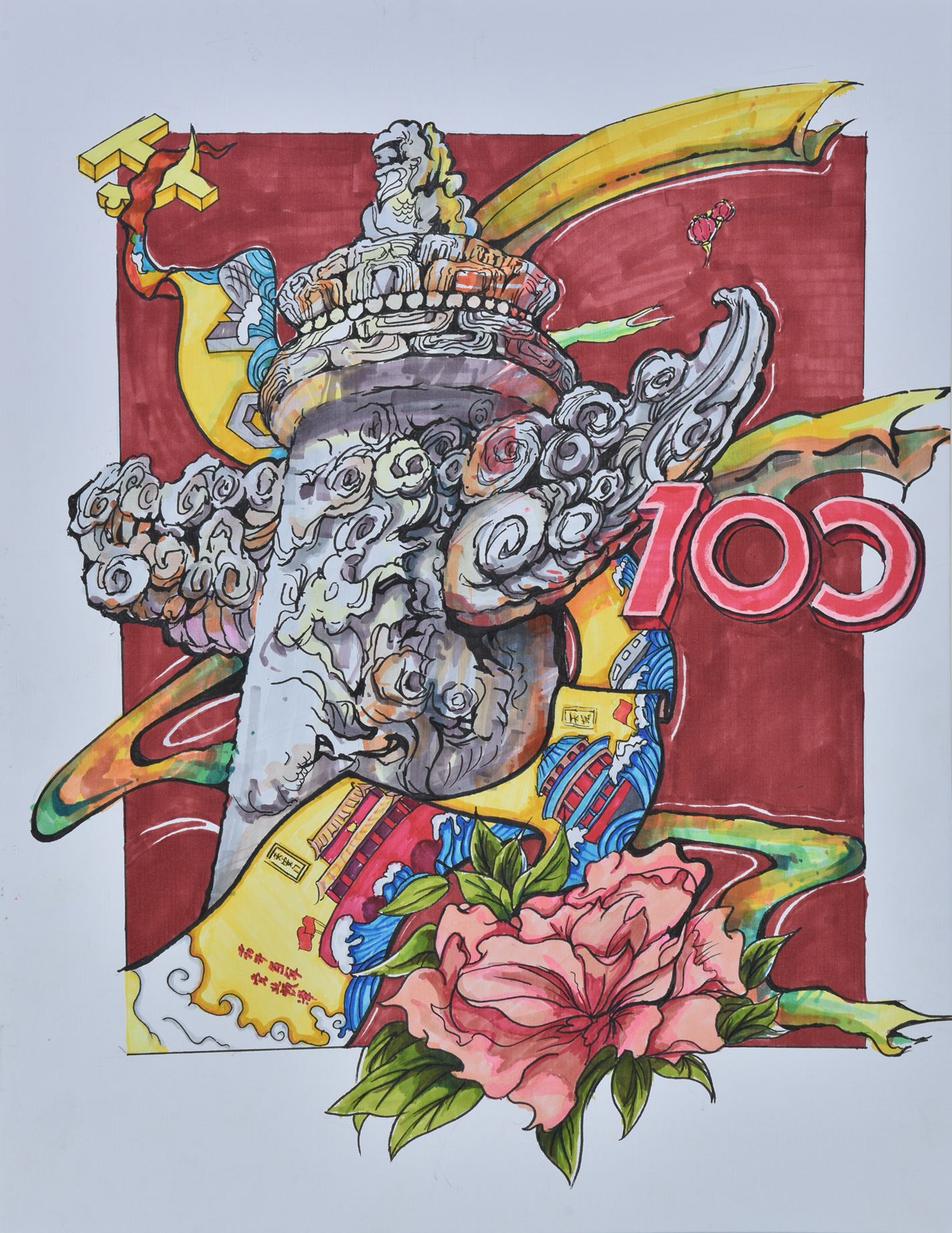 《红船启航》  孙榕曼